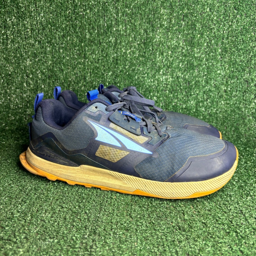 Altra Lone Peak 7 Trail Running Toe Box Gorpcore Shoes Blue Mens Size 9 Wide